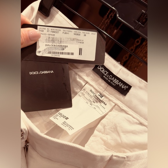 Pantalon blanc DOLCE & Gabbana - Picture 5 of 5